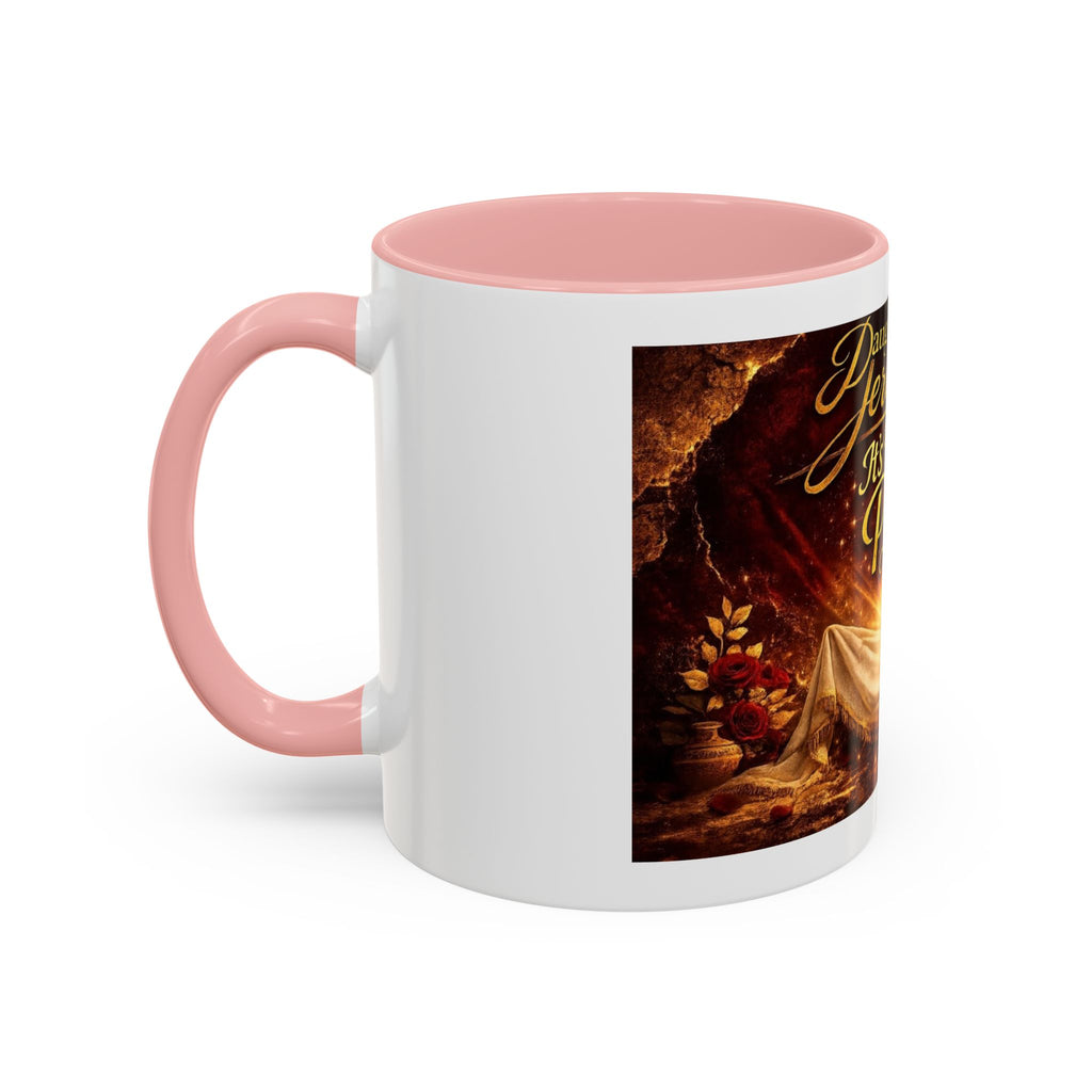Daugher of Jerusalem Coffee Mug — Inspirational Christian Scripture Accent Mug