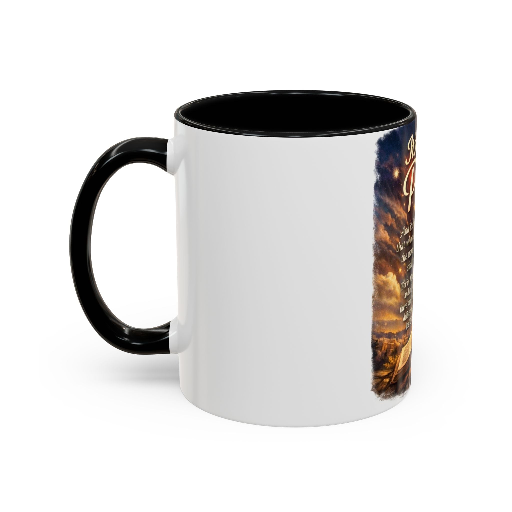 It's Time to Pray Coffee Mug — Inspirational Christian Scripture Accent Mug
