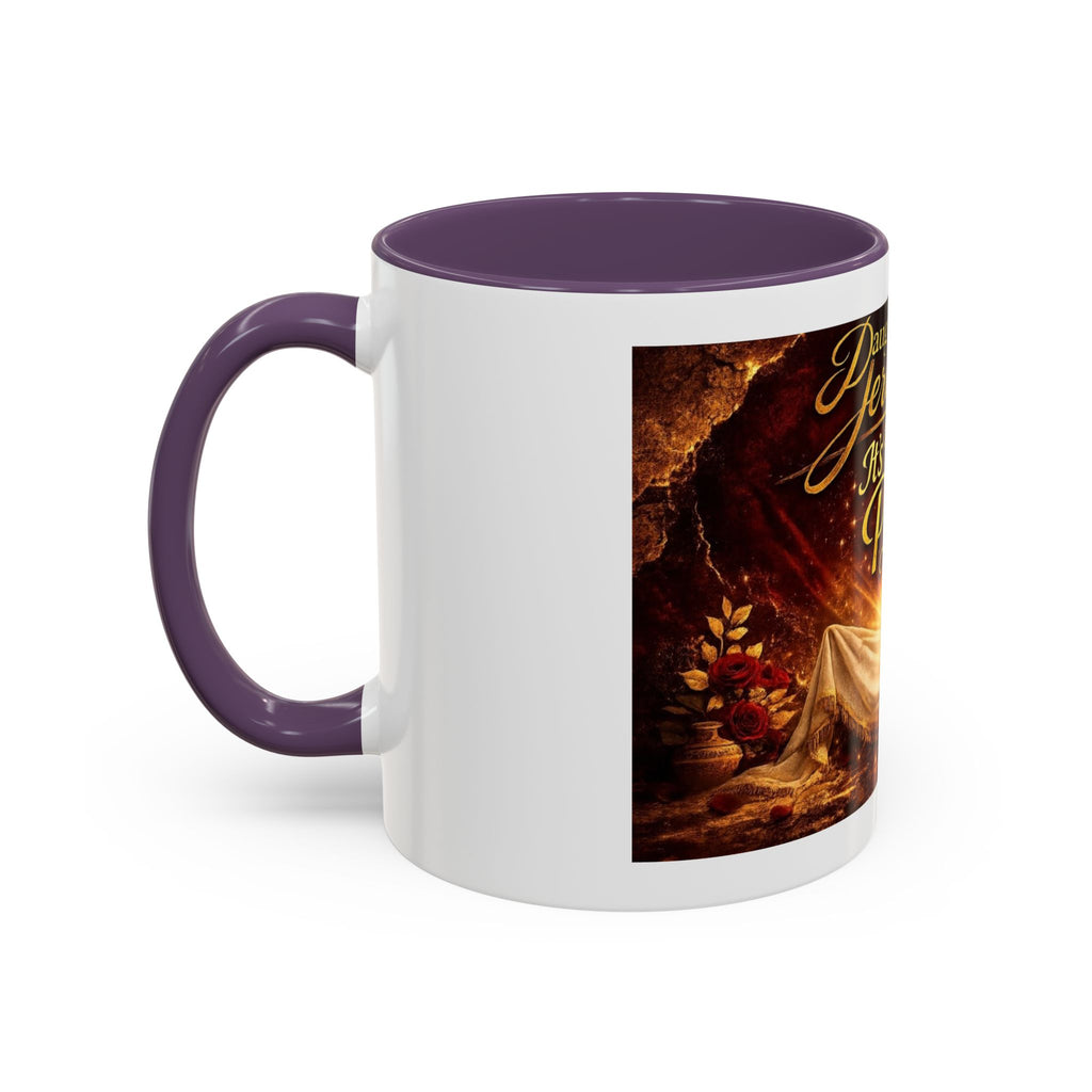 Daugher of Jerusalem Coffee Mug — Inspirational Christian Scripture Accent Mug