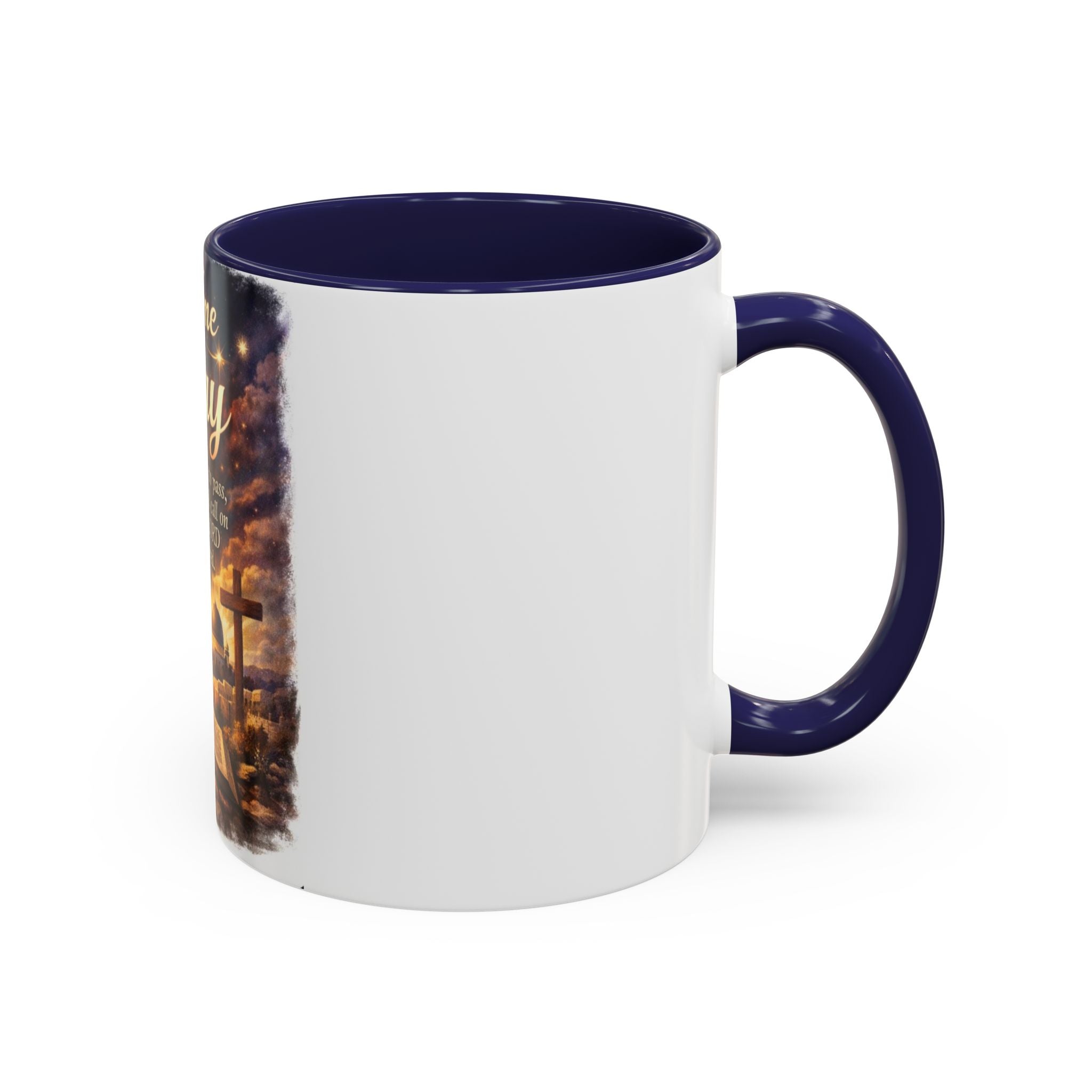 It's Time to Pray Coffee Mug — Inspirational Christian Scripture Accent Mug