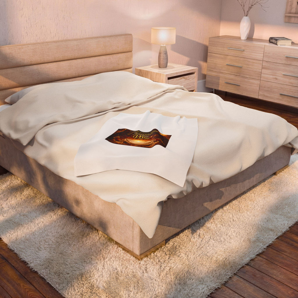 DOJ Velveteen Plush Blanket