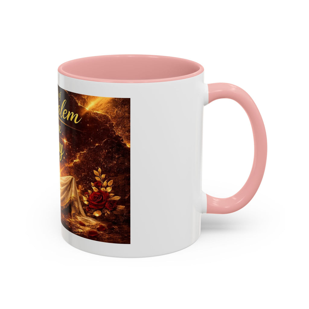 Daugher of Jerusalem Coffee Mug — Inspirational Christian Scripture Accent Mug