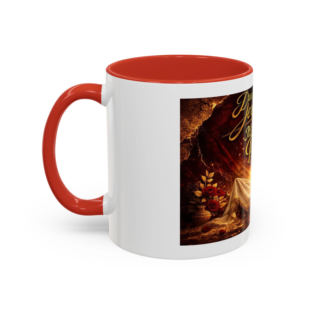 Daugher of Jerusalem Coffee Mug — Inspirational Christian Scripture Accent Mug