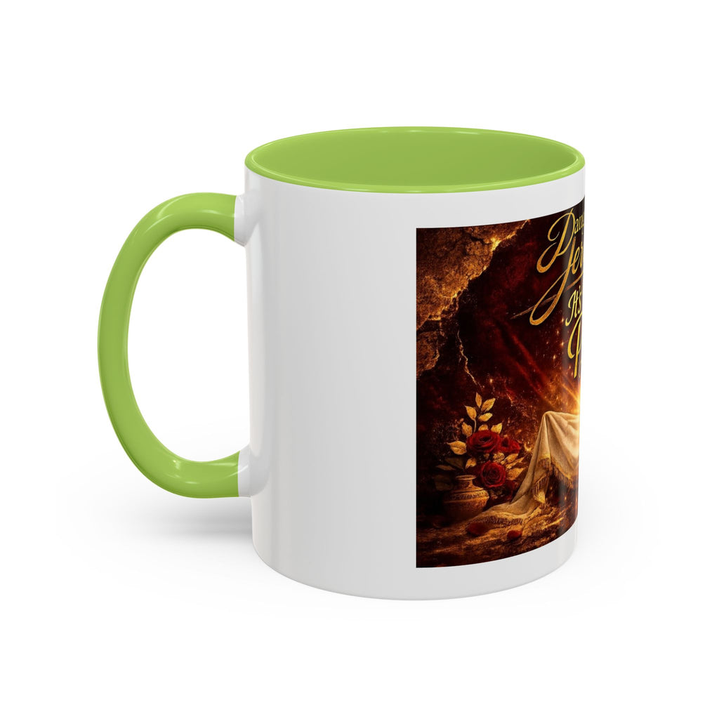 Daugher of Jerusalem Coffee Mug — Inspirational Christian Scripture Accent Mug